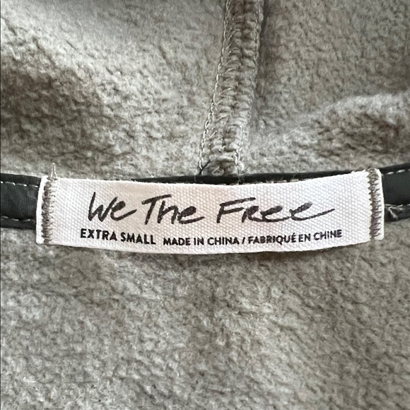 We The Free Patchwork Hoodie - Pink, Green, and Tan - Picture 2 of 11